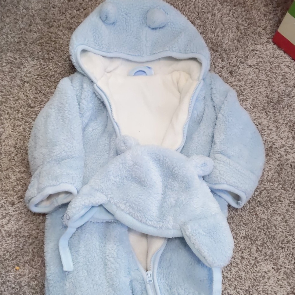 Infant winter bodysuit